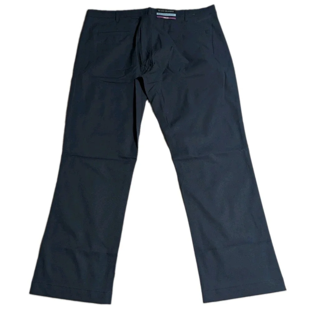 Scott Barber Performance Chino Mens 40x30 NWT 3 Pair Bundle Navy Khaki Gray